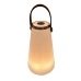 Bordslampa DKD Home Decor Vit Brun 13,5 x 13,5 x 23 cm