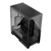 Case computer desktop ATX Modecom AT-SPACE-PG-NF-20-000000-0002 Nero