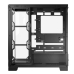 Case computer desktop ATX Modecom AT-SPACE-PG-NF-20-000000-0002 Nero