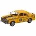 Figura Decorativa Alexandra House Living Amarillo Hierro ABS Coche 12 x 9 x 27 cm