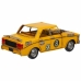 Figura Decorativa Alexandra House Living Amarillo Hierro ABS Coche 12 x 9 x 27 cm