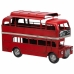 Decoratieve figuren Alexandra House Living Rood Ijzer ABS Bus 14 x 18 x 28 cm