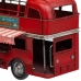 Decorative Figure Alexandra House Living Red Iron ABS Bus 14 x 18 x 28 cm