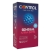 Prezerwatywy Sensual Xtra Dots Control (12 uds)