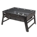 Barbecue Portatile Aktive Rettangolare Nero Acciaio 40 x 20 x 28 cm