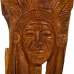 Decorative Figure Alexandra House Living Natural Teak Indian Man 13 x 60 x 30 cm