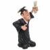 Figura Decorativa Alexandra House Living Poliresina Estudiante graduado 11 x 25 x 15 cm