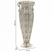 porte-parapluie Alexandra House Living Argent 19 x 49 x 21 cm