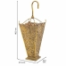 Paraplystativ Alexandra House Living Guld 27 x 80 x 27 cm