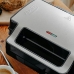 Piastra Grill Elettrica Adler AD 3073 Nero Argentato