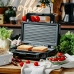 Piastra Grill Elettrica Adler AD 3073 Nero Argentato