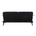 Divano Letto DKD Home Decor Azzurro Marrone Nero Metallo Moderno Città 203 x 87 x 81 cm