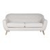 Sofa DKD Home Decor Naturell Polyester Gummitre Krem (172 x 82 x 82 cm)