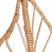 Wall mounted coat hanger Alexandra House Living Rattan Natural Fibre 61 x 8 x 58 cm