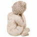 Okrasna Figura Alexandra House Living Siva Poliresin Buda 25 x 34 x 25 cm