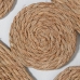 Tappeto Alexandra House Living Naturale Rattan Fibra naturale 120 cm