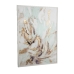 Toile Romimex polystyrène Bois MDF Fleur 50 x 70 x 3 cm