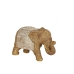 Decoratieve figuren Romimex Beige Natuurlijk Polyresin Olifant