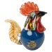 Decorative Figure Romimex Glass Rooster 12 x 16 x 10 cm