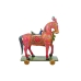 Decorative Figure Romimex Horse 86 x 100 x 28 cm