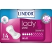 Absorbante pentru Incontinenţă Lindor Lady Pad Maxi 14 Unități