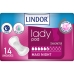 Įklotai nuo pratekėjimo Lindor Lady Pad Maxi Naktis 14 vnt.