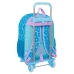 Mochila Escolar com Rodas Lilo & Stitch Hawaii Azul 33 x 42 x 14 cm