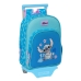 Ratastega koolikott Lilo & Stitch Hawaii Sinine 26 x 34 x 11 cm