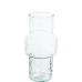 Vaso Alexandra House Living Transparente Cristal 14 x 28 cm