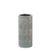 Vase Alexandra House Living Grey Ceramic 12 x 26 cm