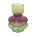 Vaso Alexandra House Living Verde Violeta Cristal 9 x 20 cm