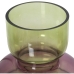 Vaso Alexandra House Living Verde Violeta Cristal 9 x 20 cm