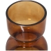 Vase Alexandra House Living Amber Crystal 9 x 20 cm