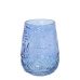 Vase Alexandra House Living Blue Crystal 13 x 18 cm