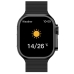 Smartwatch Media Tech MT872 Negro Plateado