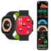 Smartwatch Media Tech MT872 Czarny Srebrzysty