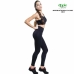 Leggings de Desporto de Mulher Happy Dance 2417ATC Preto