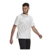 Camisola de Manga Curta Homem Adidas Giant Logo Branco