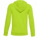 Felpa con Cappuccio Bambino Under Armour Rival Big Logo 1 Verde limone