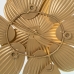 Decoração de Parede Alexandra House Living Dourado Metal Flor 40 x 39 x 4 cm