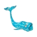 Figurine Décorative Alexandra House Living Métal Baleine 20 x 14 x 13 cm