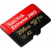 Card Micro SD SanDisk Extreme PRO 256 GB