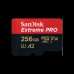 Card Micro SD SanDisk Extreme PRO 256 GB