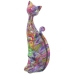 Deko-Figur Alexandra House Living Acryl Kunststoff Melamine Katze