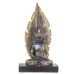 Koristehahmo Alexandra House Living Ruskea Kullattu Akryyli Muovinen Melamiini Buddha 15 x 7 x 27 cm