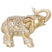 Decoratieve figuren Alexandra House Living Gouden Acryl Plastic Melamine Olifant 23 x 10 x 18 cm