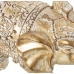 Decoratieve figuren Alexandra House Living Gouden Acryl Plastic Melamine Olifant 23 x 10 x 18 cm