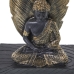 Deko-Figur Alexandra House Living Braun Gold Acryl Kunststoff Melamine Buddha 15 x 7 x 27 cm