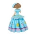 Decorative Figure Alexandra House Living Menina Celeste Acrylic Plastic Melamin 11 x 11 x 15 cm