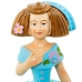 Decorative Figure Alexandra House Living Menina Celeste Acrylic Plastic Melamin 11 x 11 x 15 cm